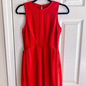 Anthropologie Amadi XS Crimson Fizz Red Dress